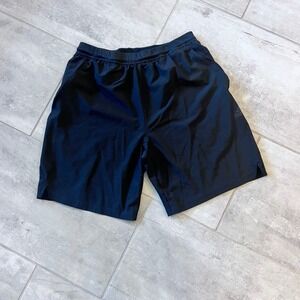 Adidas Mens Running Shorts Black Activewear Gym Training Workout Athletic Size L